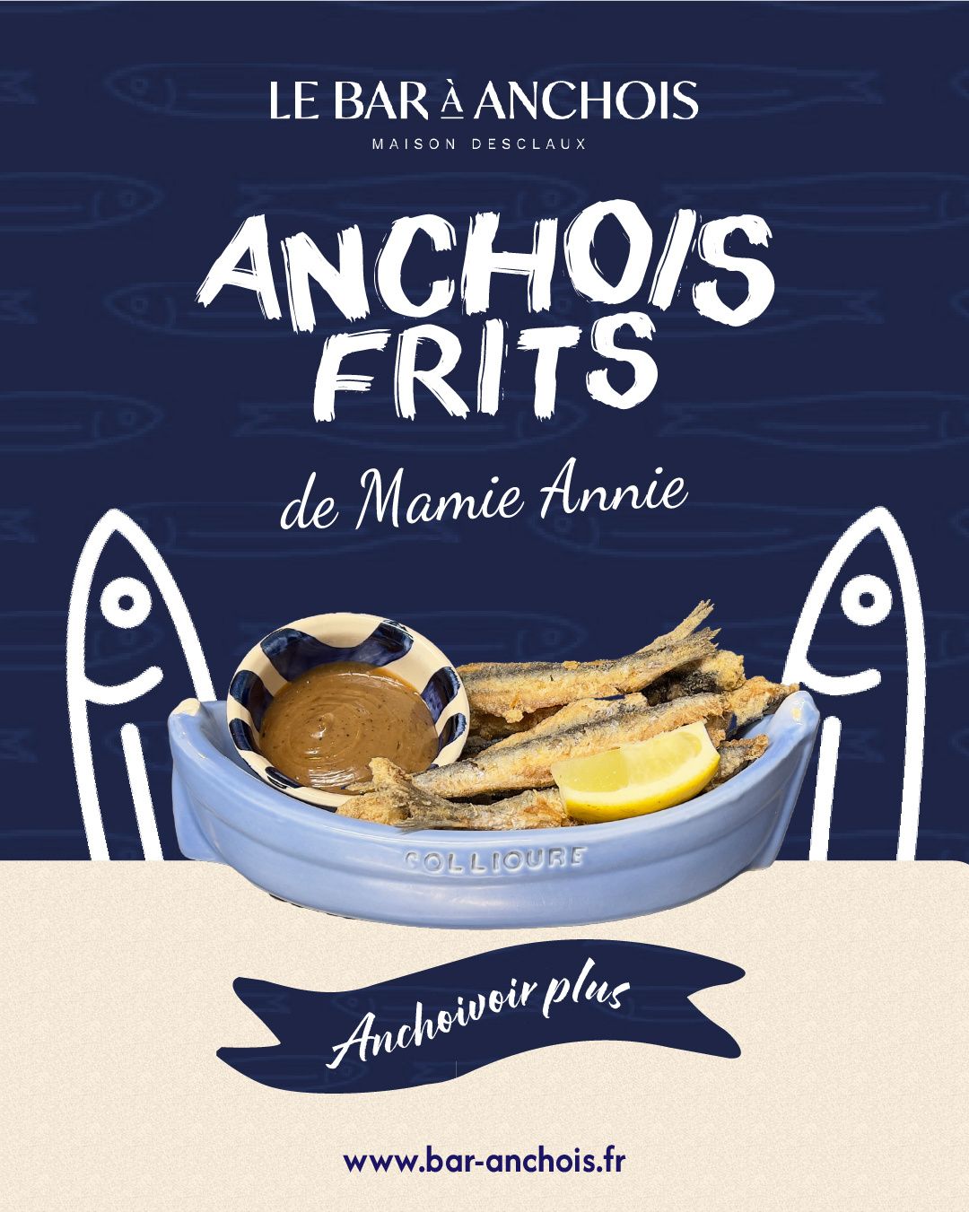 Qui a dit que les traditions ne pouvaient pas être gourmandes            Au Bar à Anchois - Maison...