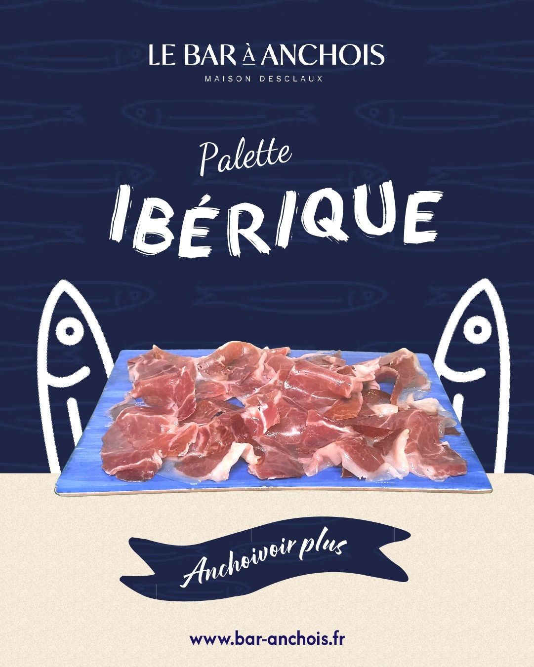 Parce que sur une table, il y a toujours un pénible qui n'aime pas les anchois... on a aussi...